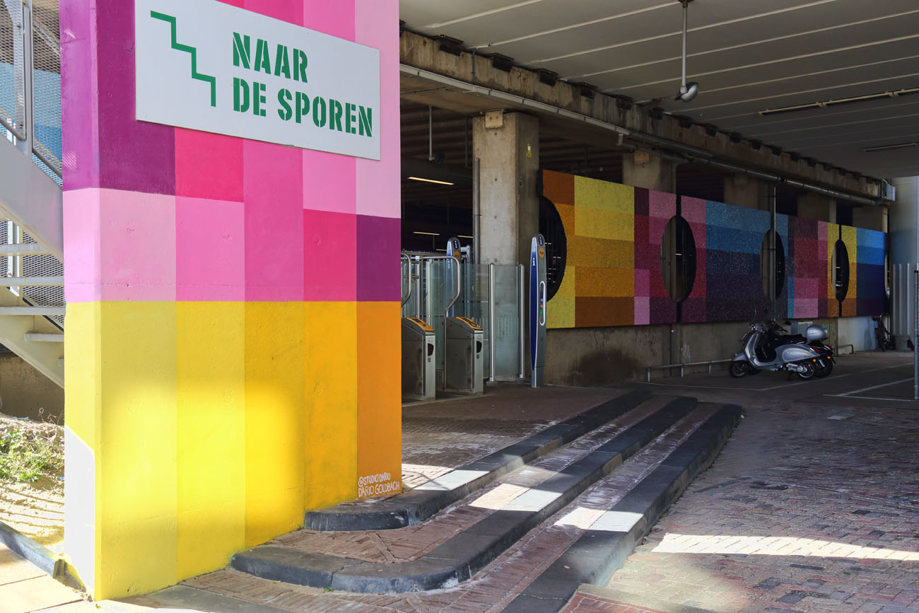 Untitled mural, photo from The Hague Muurschilderingen