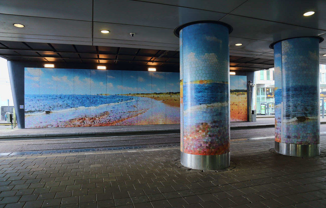 Untitled mural, photo from The Hague Muurschilderingen