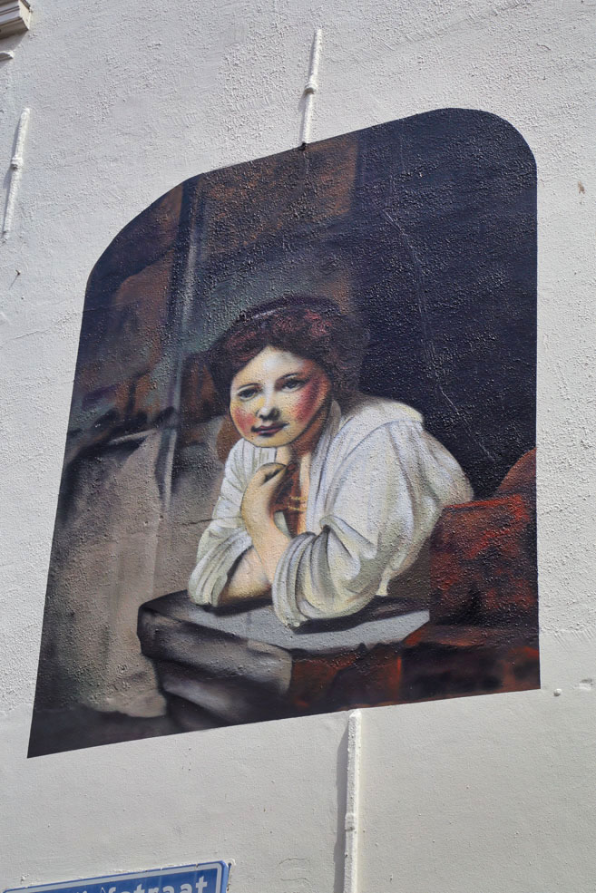 Untitled mural, photo from The Hague Muurschilderingen