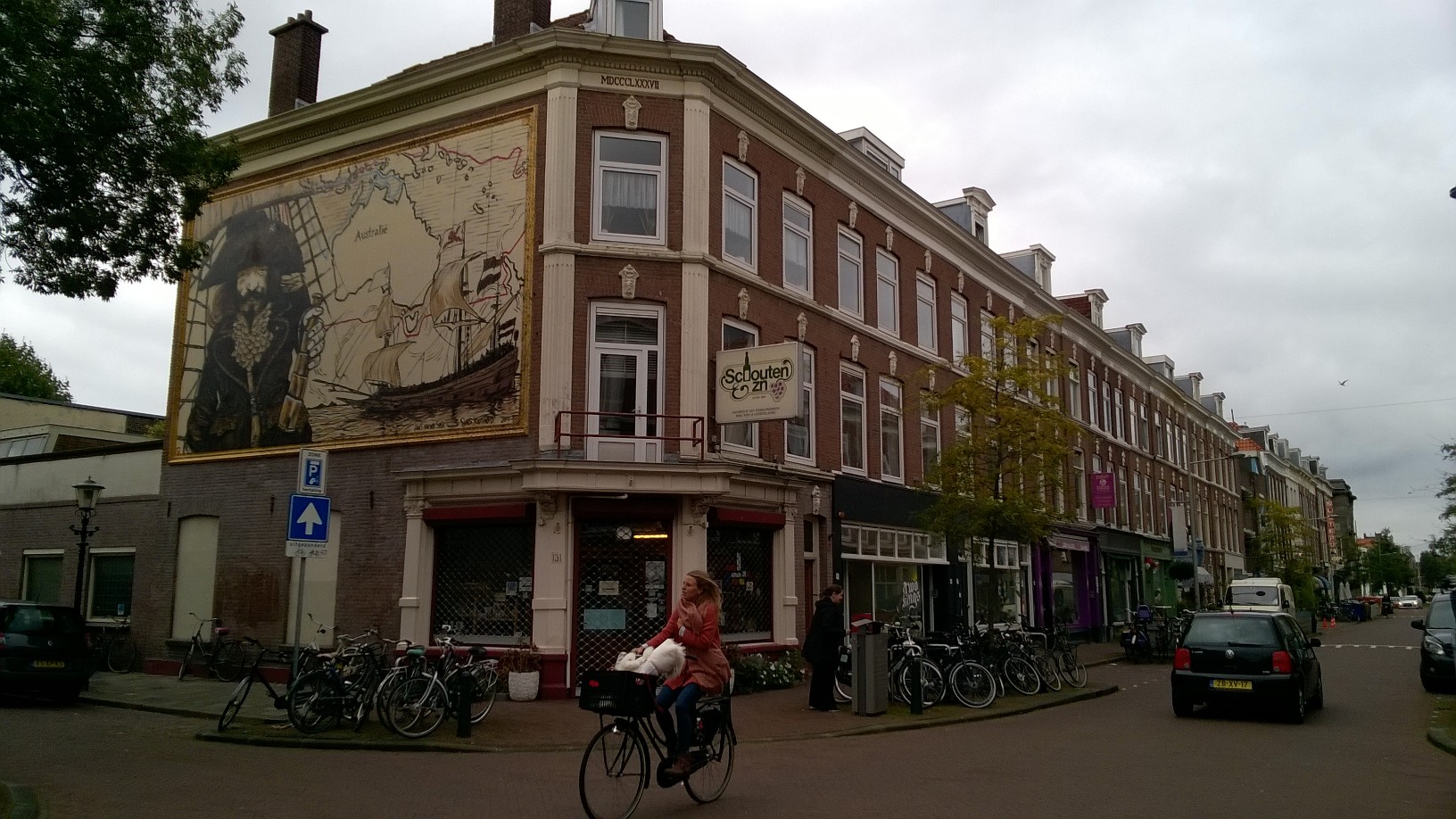 Untitled mural, photo from The Hague Muurschilderingen