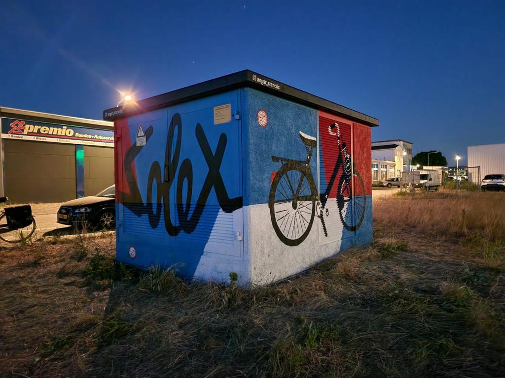 Untitled mural, photo from The Hague Muurschilderingen